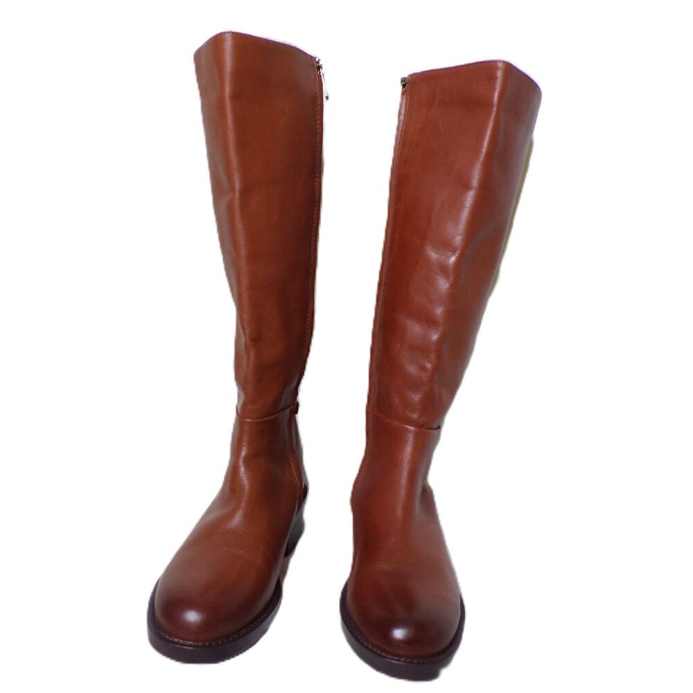 🆕SAM EDELMAN Mable Knee High Riding Boot Brown 7 - Picture 4 of 11
